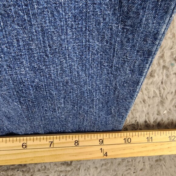 Old Navy Jeans Mens 40x30 Medium Wash Cotton High Rise Straight - Picture 7 of 10